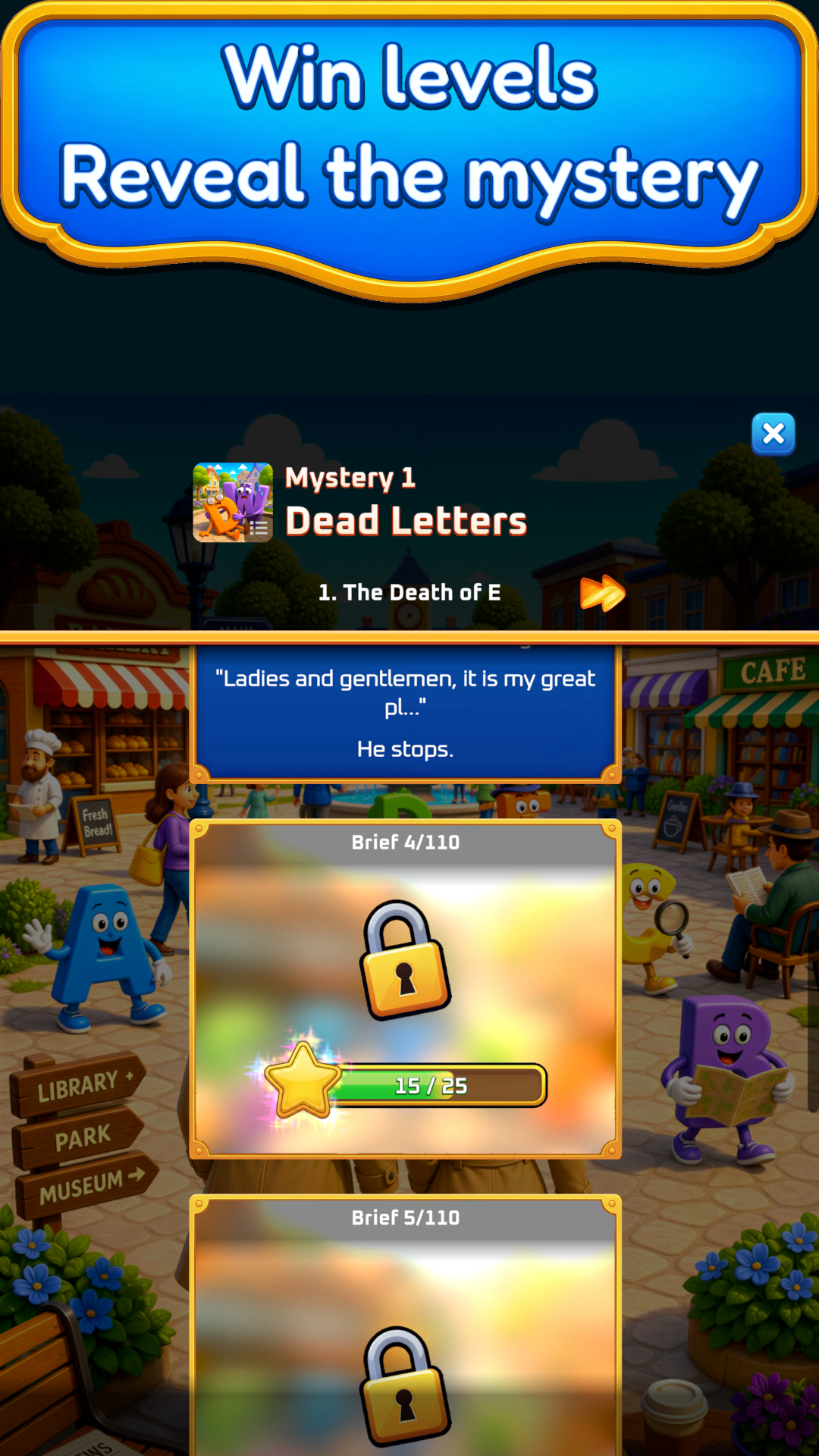 Words of Mystery: Dead Letters story